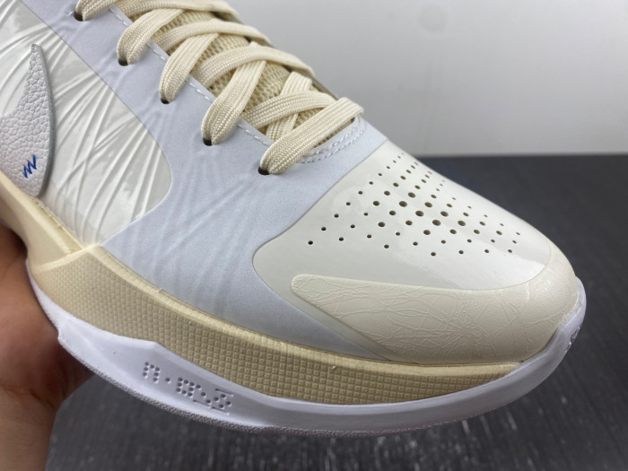 nike kobe 5 protro undefeated rice whiten kb5-0615