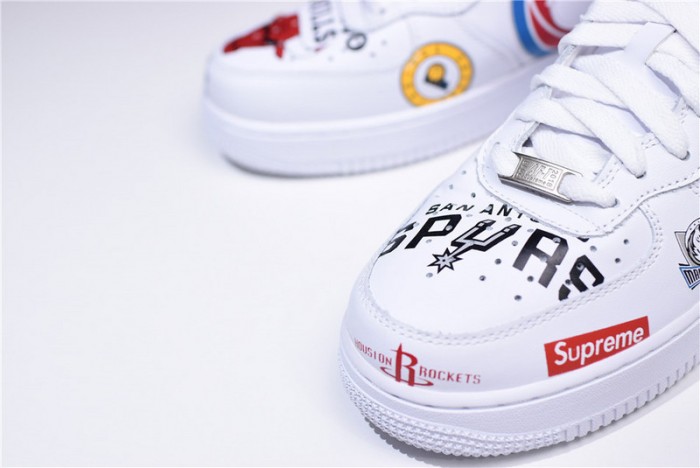S*p*e x nike air force 1 mid nba teams white aq8017-100
